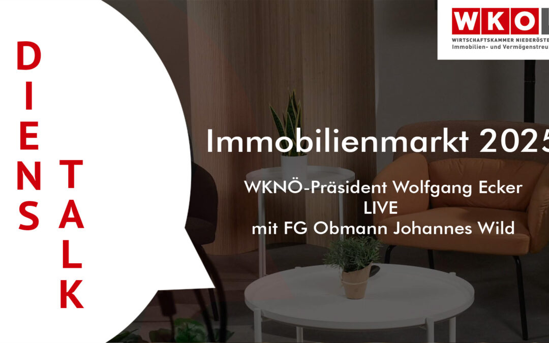 Immobilienmarkt 2025 – DiensTalk LIVE 28.01.2025