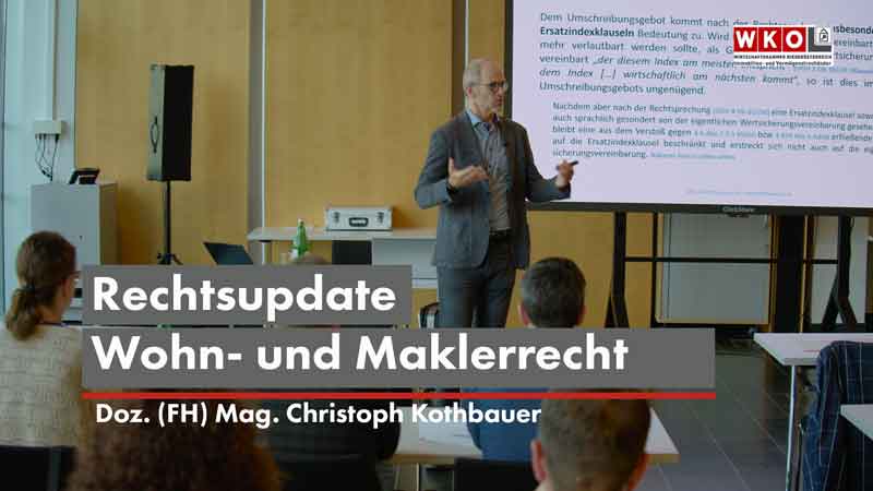 Rechtsupdate Wohn- und Maklerrecht